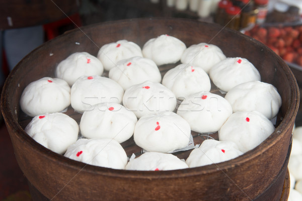 Chinese steamed bun Stock photo © kenishirotie