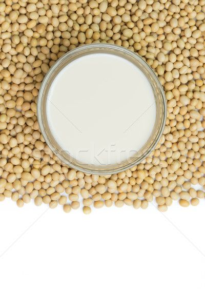 Soymilk and soy beans   Stock photo © kenishirotie