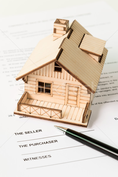 Real estate sale Stock photo © kenishirotie