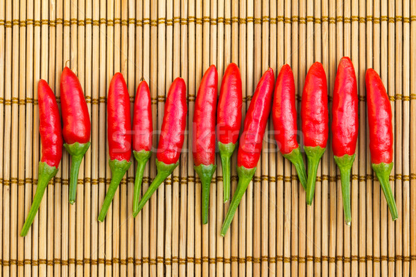 Red chilli Stock photo © kenishirotie