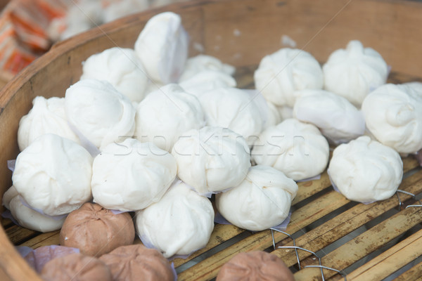 Chinese steamed bun Stock photo © kenishirotie