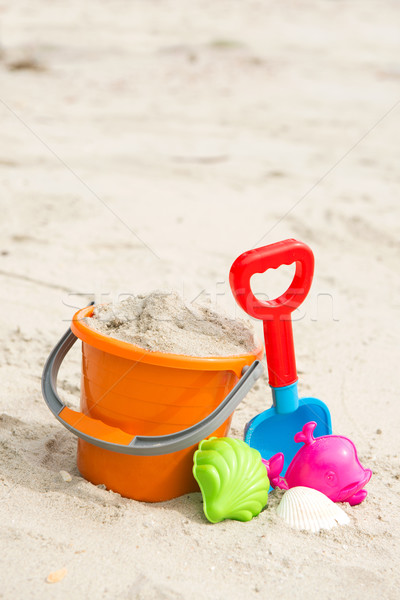 Stock photo: Beach toys