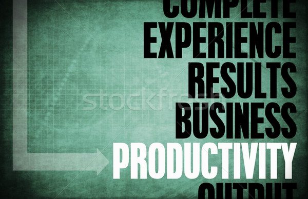 производительность ядро Принципы бизнеса ретро цифровой Сток-фото © kentoh