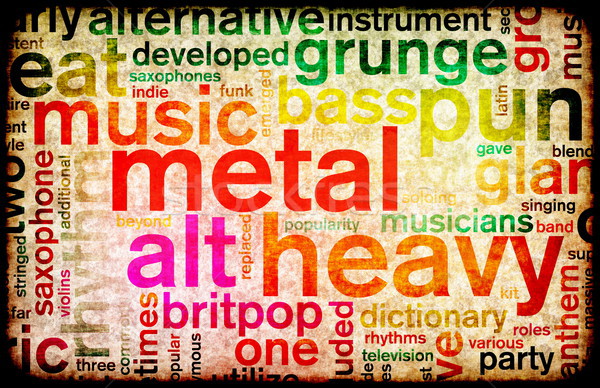Heavy Metal Stock photo © kentoh