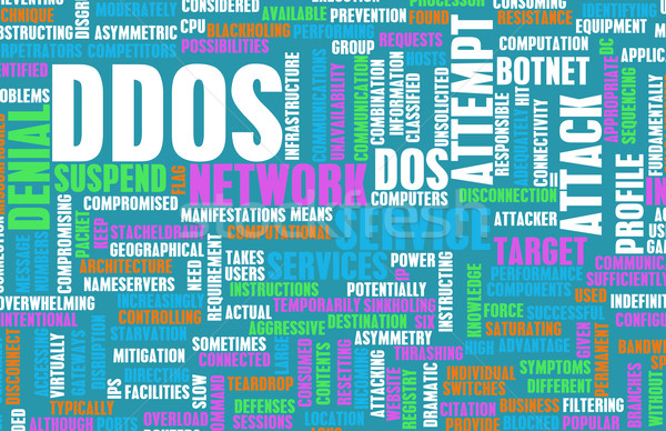 DDOS Distributed Denial of Service Attack Stock photo © kentoh