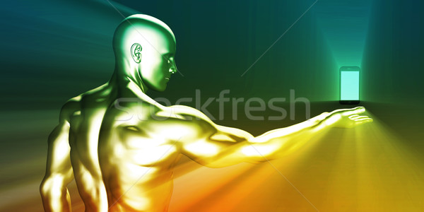 Mobile Shopping Stock photo © kentoh