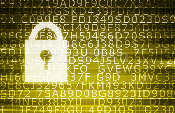 Data Center Secure Servers Stock photo © kentoh