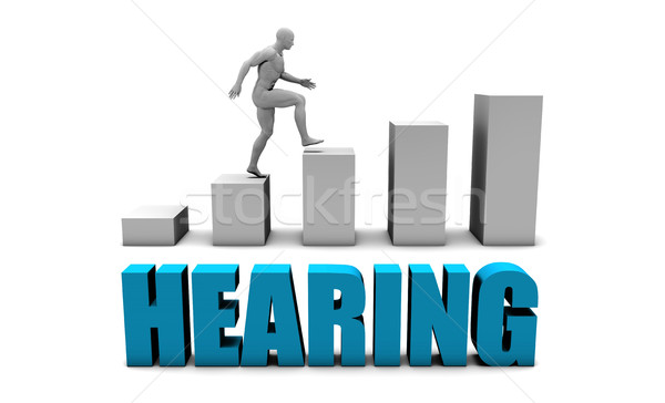 Hearing Stock photo © kentoh