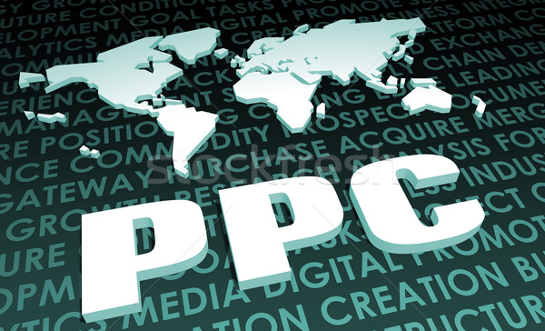 Ppc 業界 グローバル 標準 3D 地図 ストックフォト © kentoh