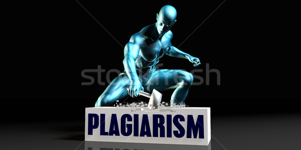 Get Rid of Plagiarism Stock photo © kentoh