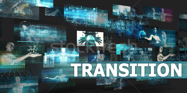 Übergang Präsentation Technologie abstrakten Kunst Internet Stock foto © kentoh