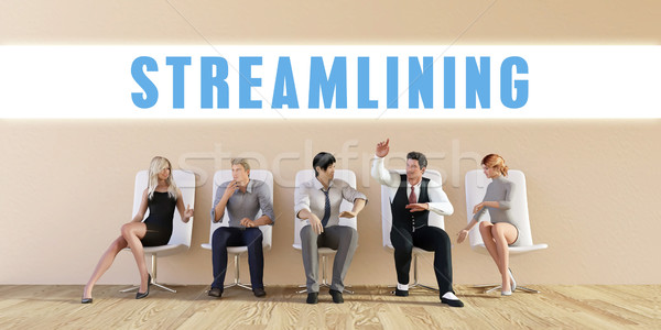 Stock photo: Business Streamlining