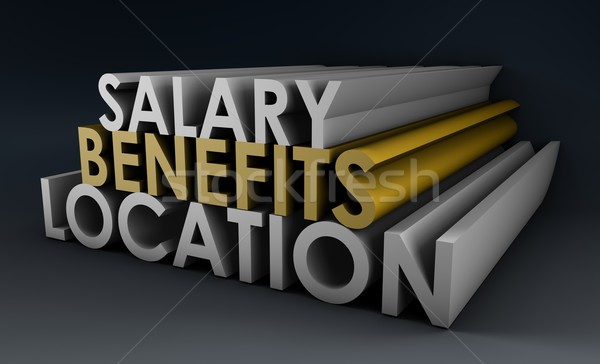 Job Benefits Stock photo © kentoh