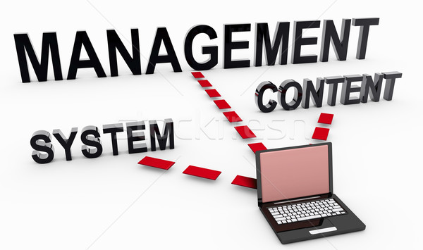 Content Management System Stock photo © kentoh