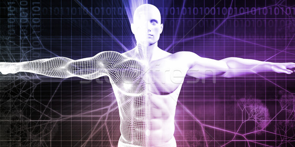 Digital Anatomy Stock photo © kentoh