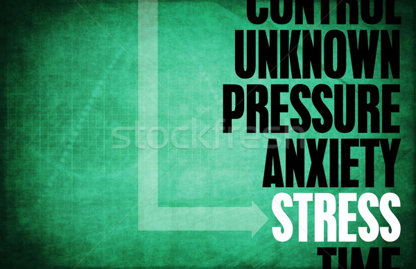 Stress core principes affaires rétro modèle [[stock_photo]] © kentoh