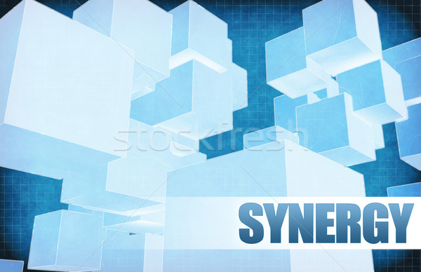 Synergy on Futuristic Abstract Stock photo © kentoh