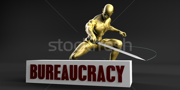 Stock photo: Reduce Bureaucracy