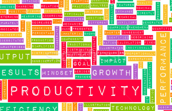 Productivity Stock photo © kentoh
