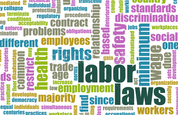 Labor Laws Stock photo © kentoh