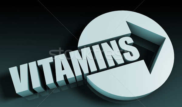 Stock photo: Vitamins