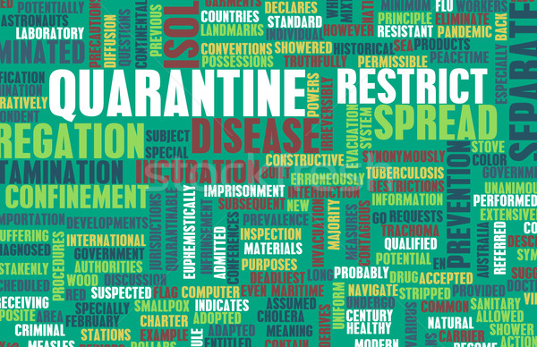 Quarantine Stock photo © kentoh