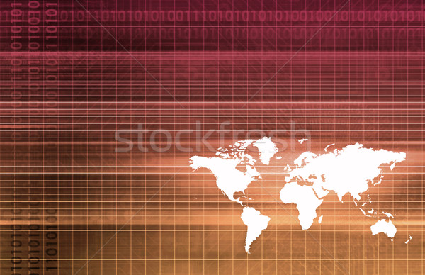 Global Logistics Stock photo © kentoh