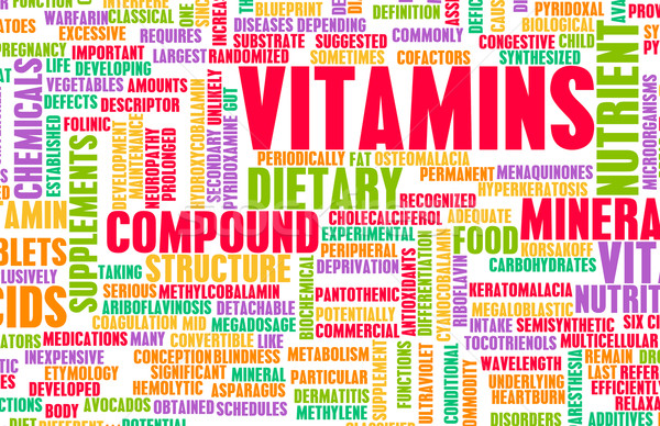 Vitamine sănătate abstract stil de viaţă Imagine de stoc © kentoh