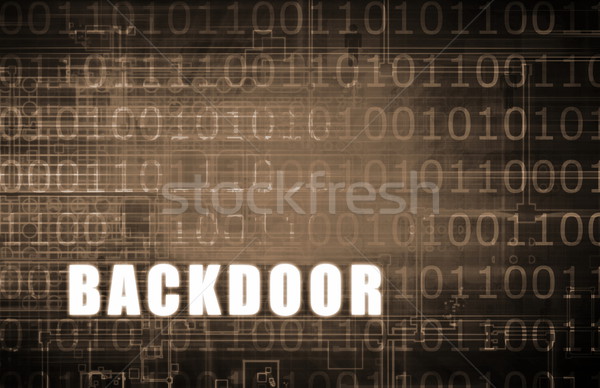 Backdoor Stock photo © kentoh
