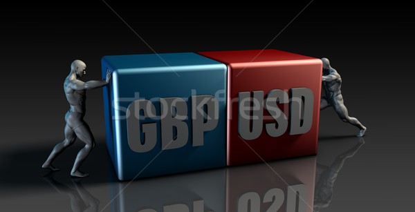GBP USD Currency Pair Stock photo © kentoh