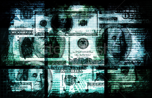 Schmutzigen Geld Kriminalität Bestechung Reichtum abstrakten Stock foto © kentoh