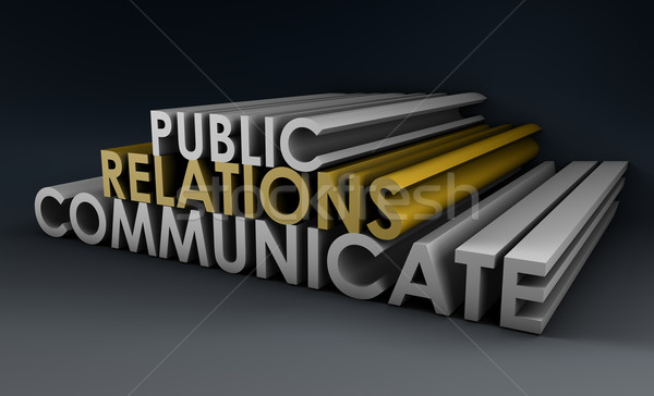 Public Relations Stock photo © kentoh