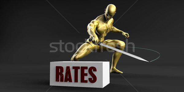 Reduce Rates Stock photo © kentoh