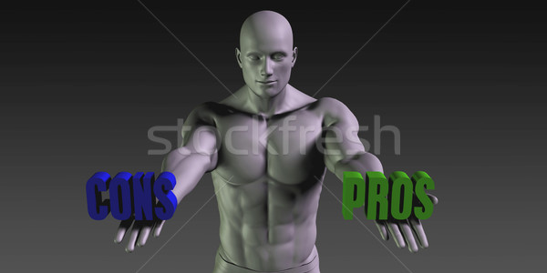 Pros vs Cons Stock photo © kentoh