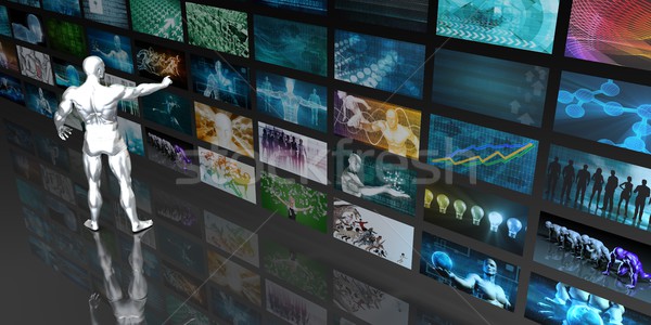 Digital Data Management Stock photo © kentoh