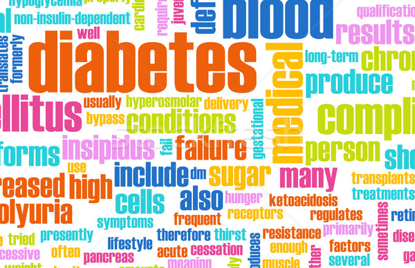 Diabet medical boala sănătate frică Imagine de stoc © kentoh