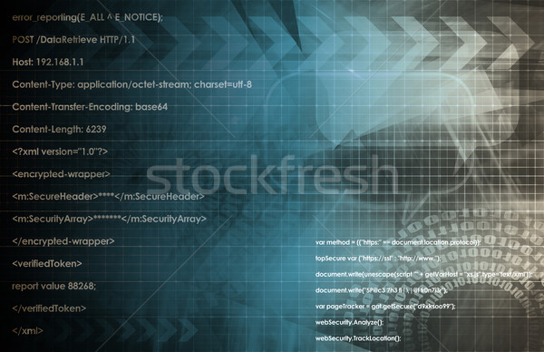 Foto stock: Web · aplicación · base · de · datos · Internet · fondo · seguridad