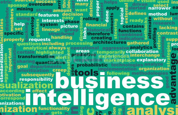 бизнеса интеллект Информационные технологии инструменты корпоративного цифровой Сток-фото © kentoh