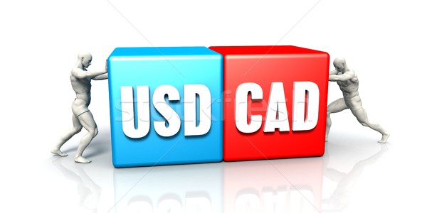 USD CAD Currency Pair Stock photo © kentoh