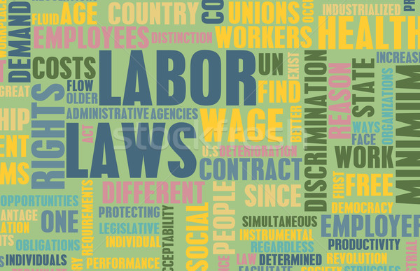 Labor Laws Stock photo © kentoh