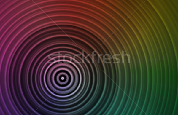 Concentrisch cirkels retro textuur abstract ontwerp Stockfoto © kentoh