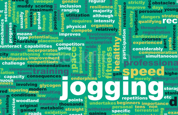 Jogging Stock photo © kentoh