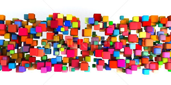 Stock photo: Abstract Rainbow Design