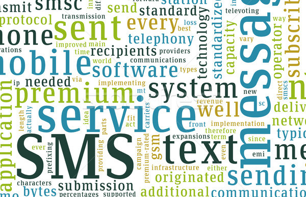 SMS Stock photo © kentoh