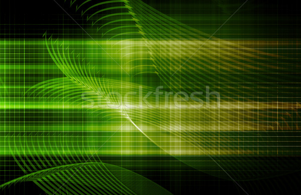 Komputera technologii działalności projektu bezpieczeństwa sieci Zdjęcia stock © kentoh