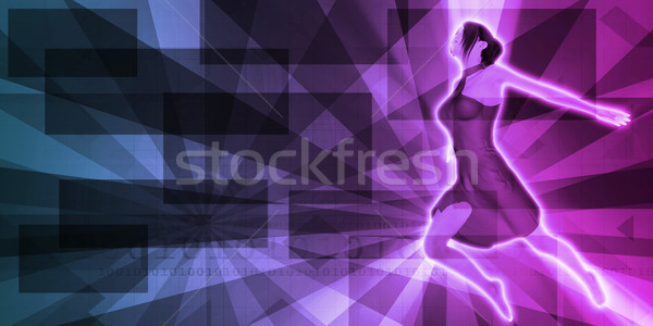 Carefree Woman  Stock photo © kentoh