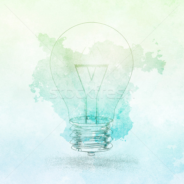 Criatividade negócio inovação energia sucesso cartaz Foto stock © kentoh