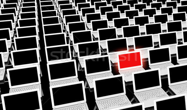 Számítógép képzés tanul iroda iskola technológia Stock fotó © kentoh