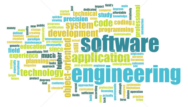 Software ingeniería tecnología negocios ordenador Internet Foto stock © kentoh