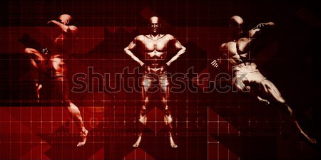 Virtual World Stock photo © kentoh